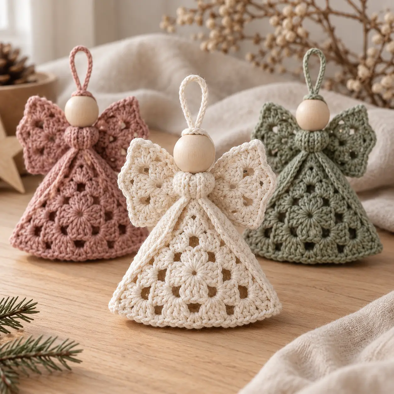 Ange au crochet