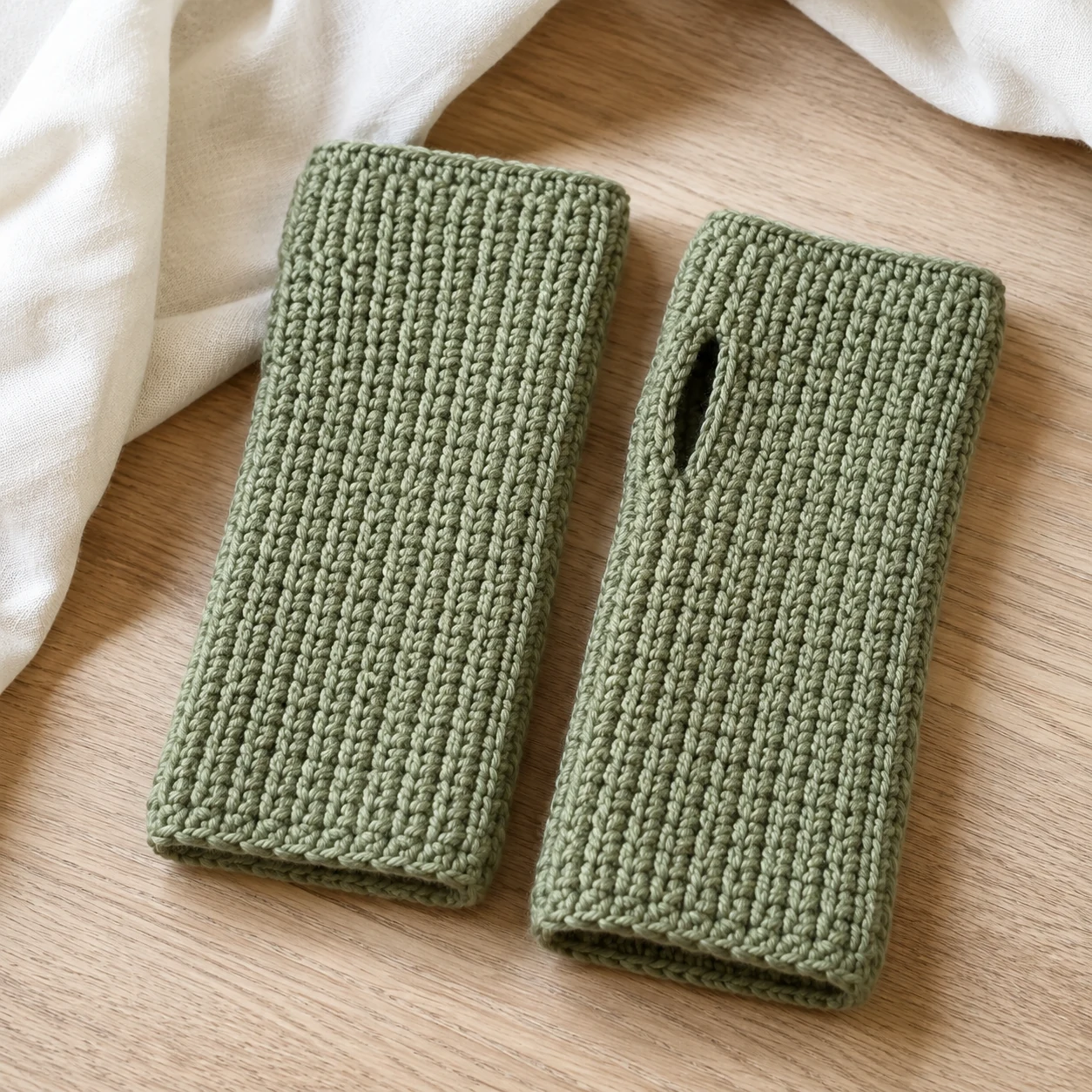 Mitaines au crochet