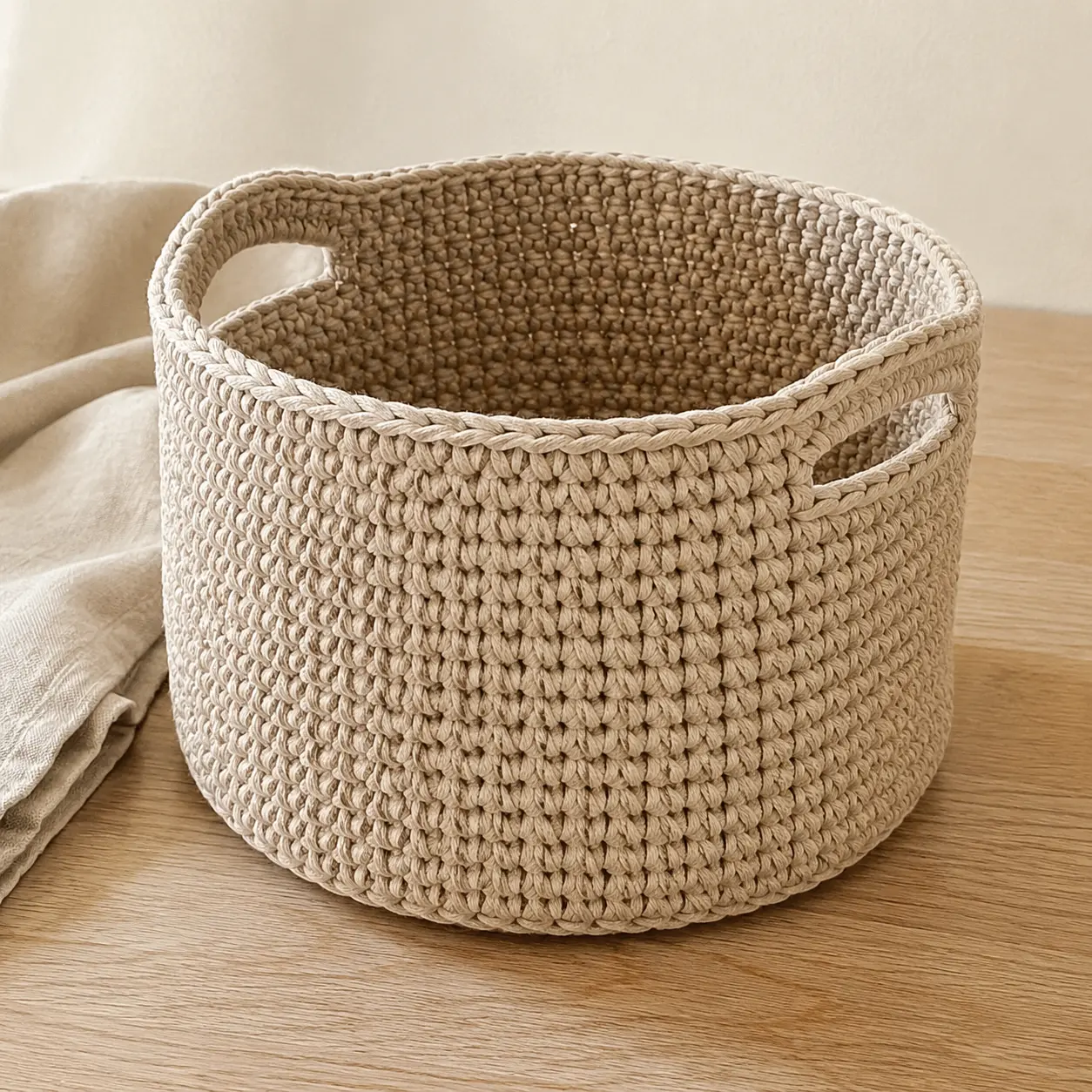 Panier au crochet