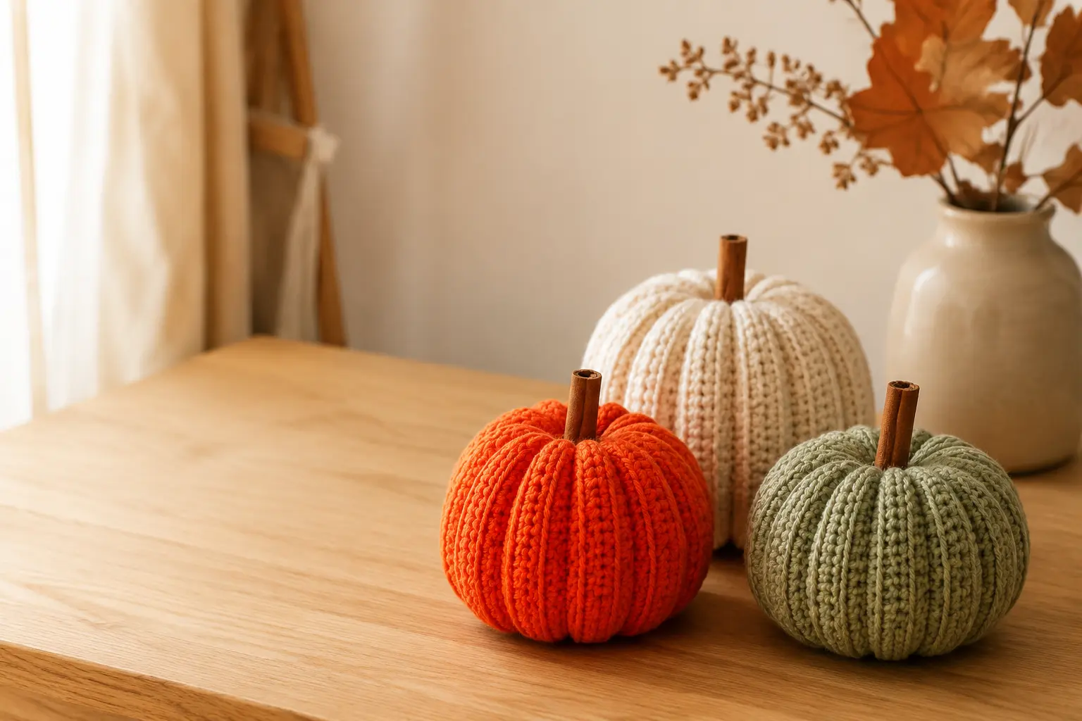 Citrouille au crochet