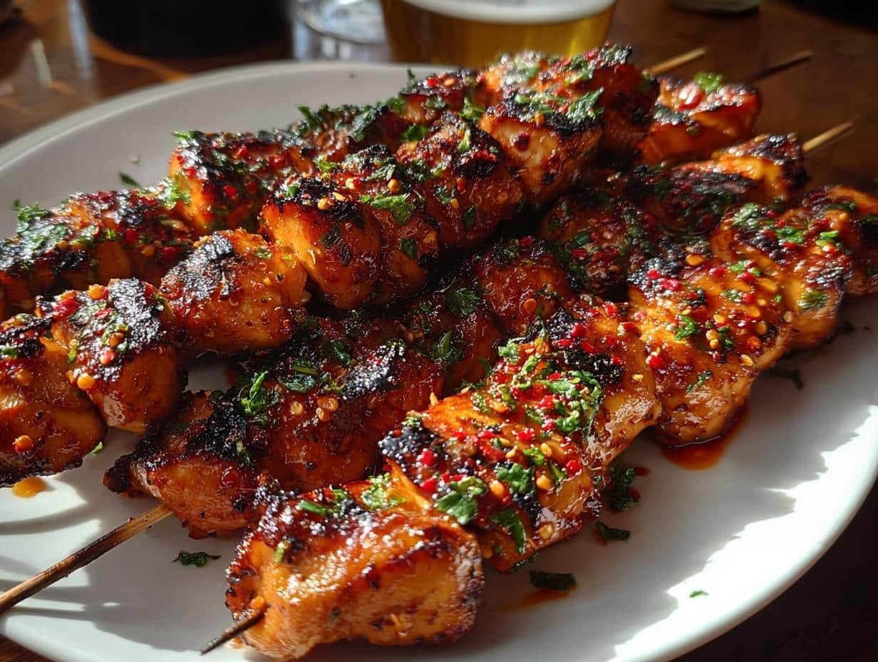 Firecracker Chicken Skewers: Amazing 10-Min Prep - Firecracker Chicken Skewers - main visual representation