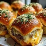 Garlic Parmesan Cheeseburger Bombs: 12 Amazing Bites 4 Garlic Parmesan Cheeseburger Bombs