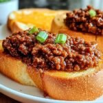 Texas Toast Sloppy Joes: 35 Min Comfort 3 Texas Toast Sloppy Joes