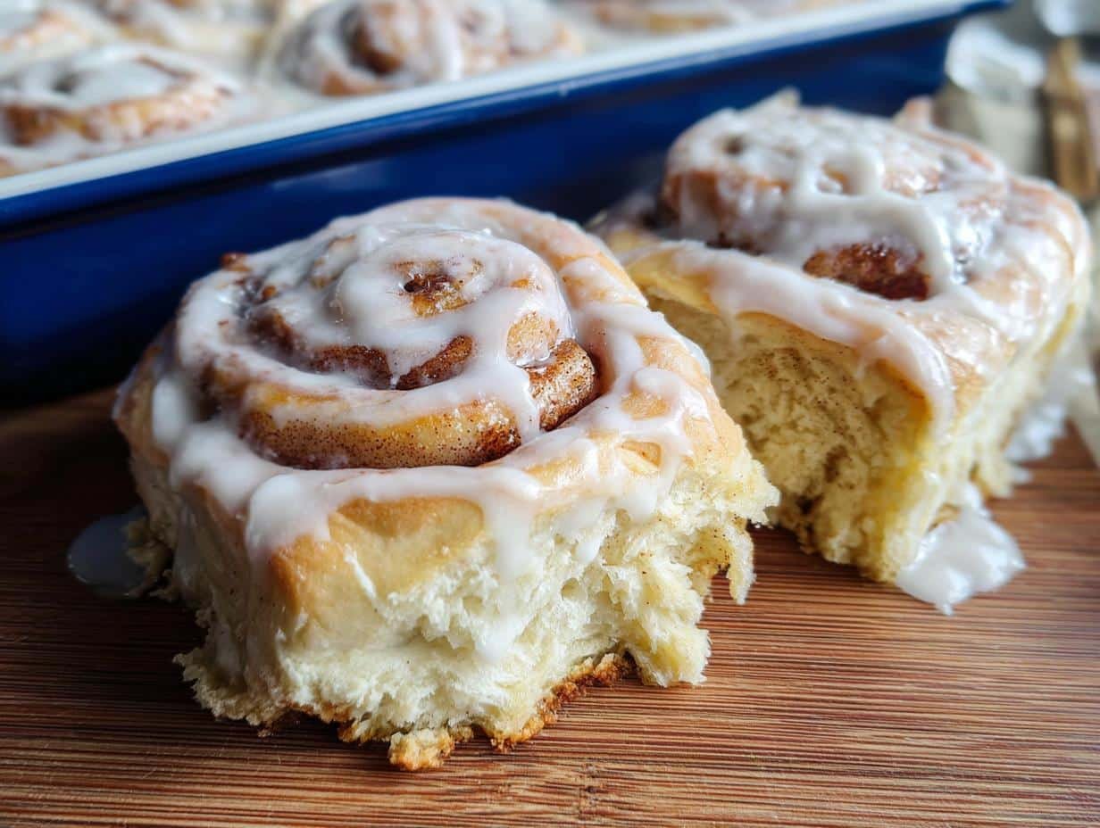 Bread Machine Cinnamon Rolls