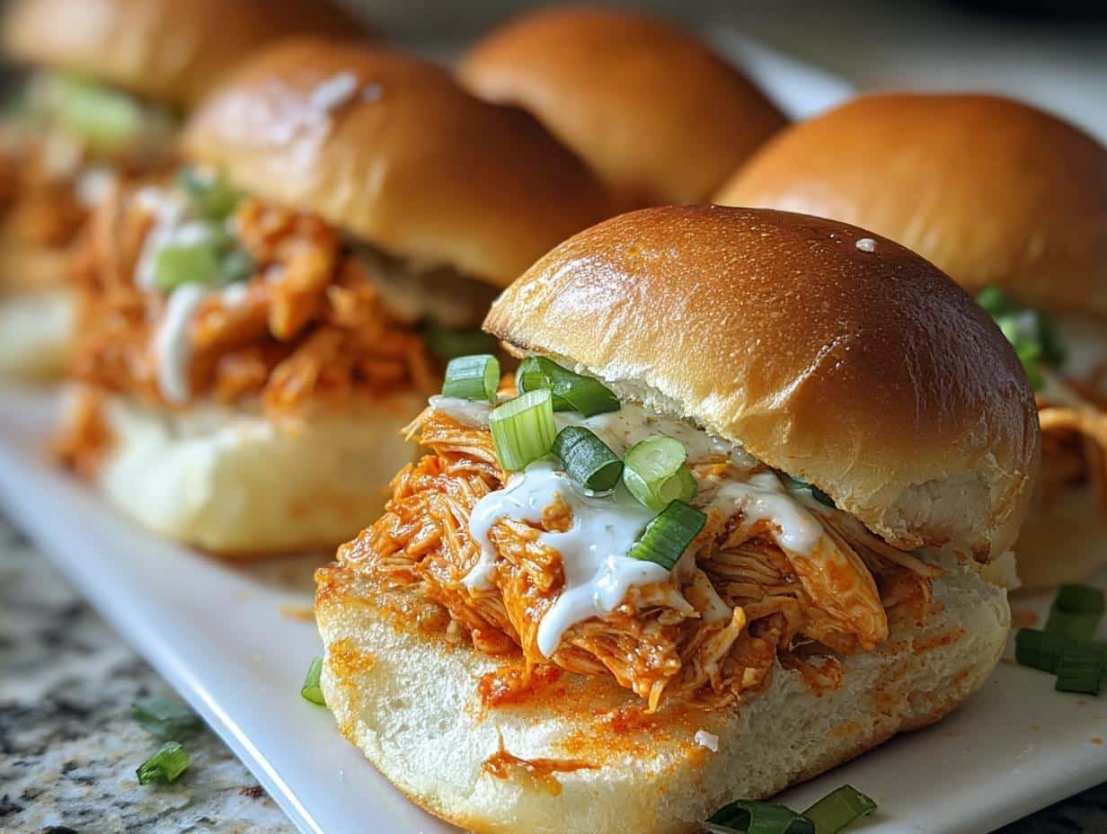 Buffalo Chicken Sliders