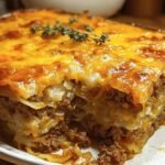 Cheesy Cabbage Beef Casserole: Amazing Comfort 3 Cheesy Cabbage Beef Casserole