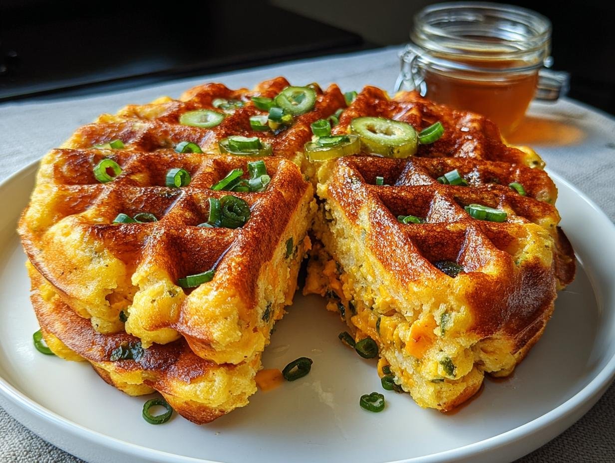 Cornbread Waffle batter ingredients