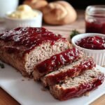 Cranberry Glazed Turkey Meatloaf: Amazing 1.5lb Recipe 3 Cranberry Glazed Turkey Meatloaf
