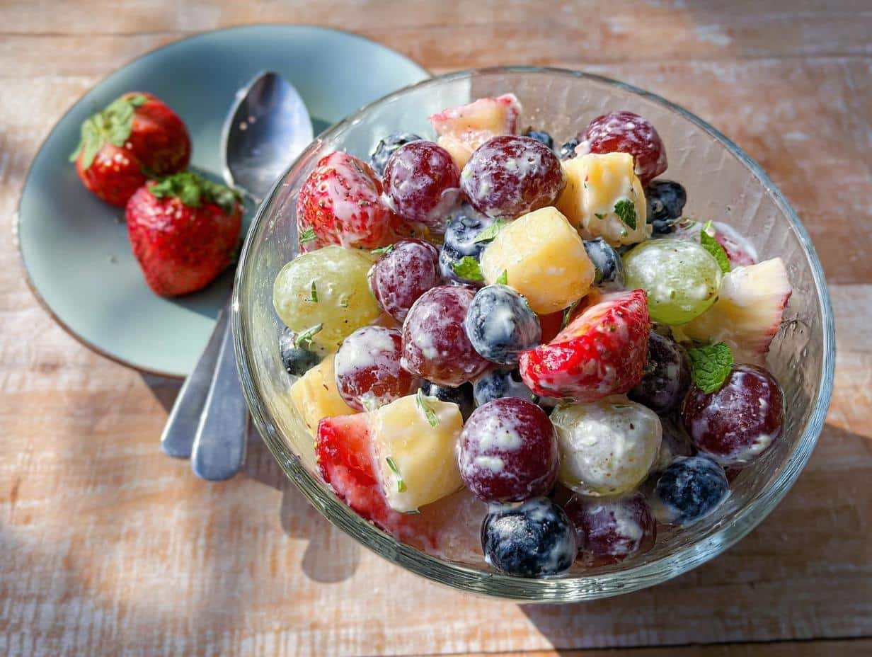 Creamy Fruit Salad: 5 Simple Steps to Heavenly Flavor - Creamy Fruit Salad - additional detail