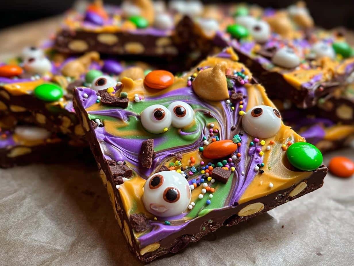 Creepy Crunchy Monster Candy