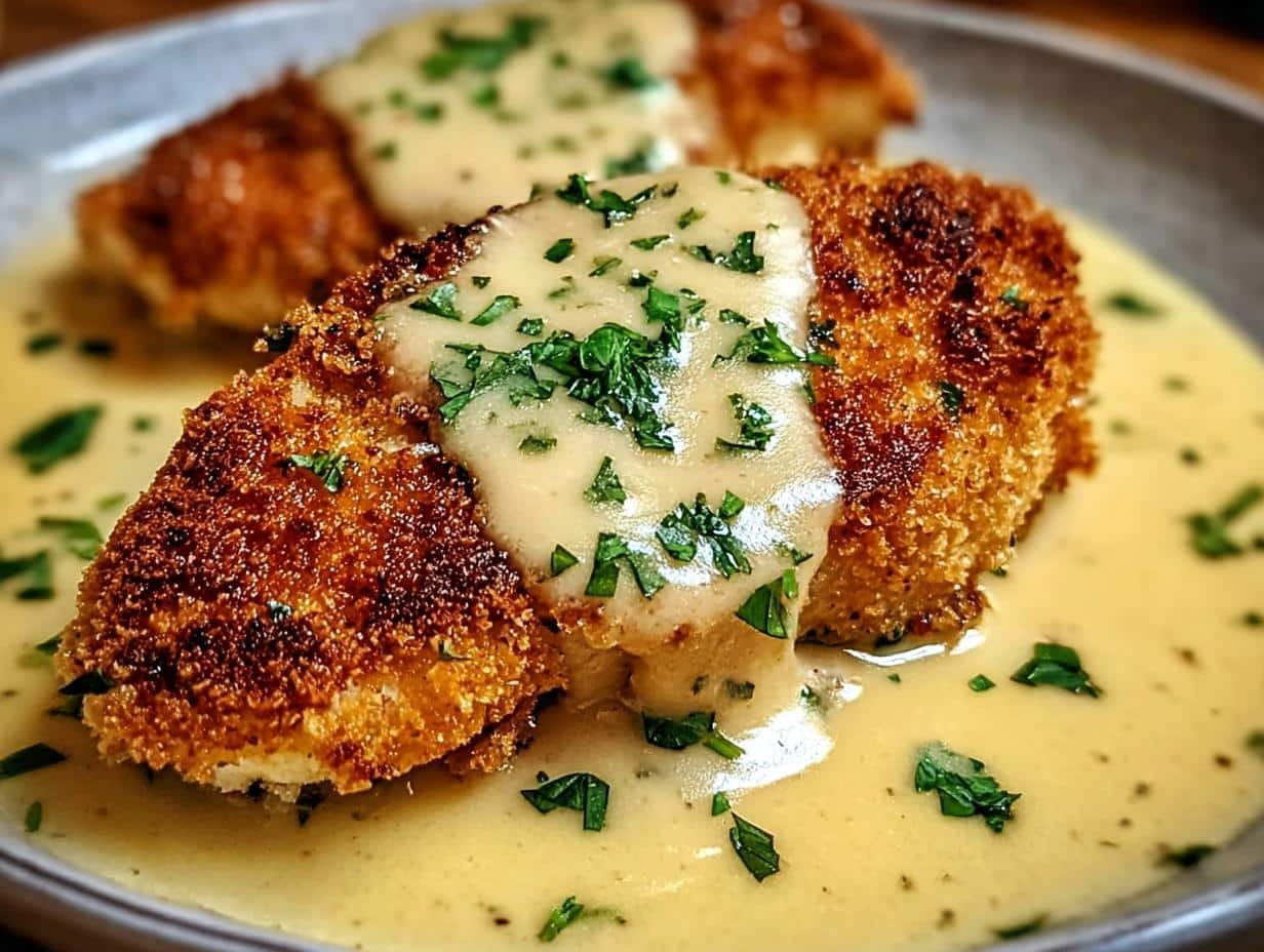 Crispy Parmesan Chicken Luscious