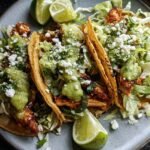 Crispy Poblano Chicken Tacos