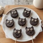 Halloween Bat Oreo Pops
