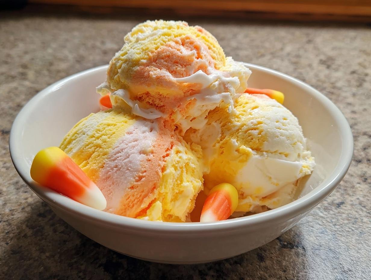 Halloween Candy Corn Ice: 3 Easy Steps 2 Halloween Candy Corn Ice: 3 Easy Steps - Halloween Candy Corn Ice - additional detail