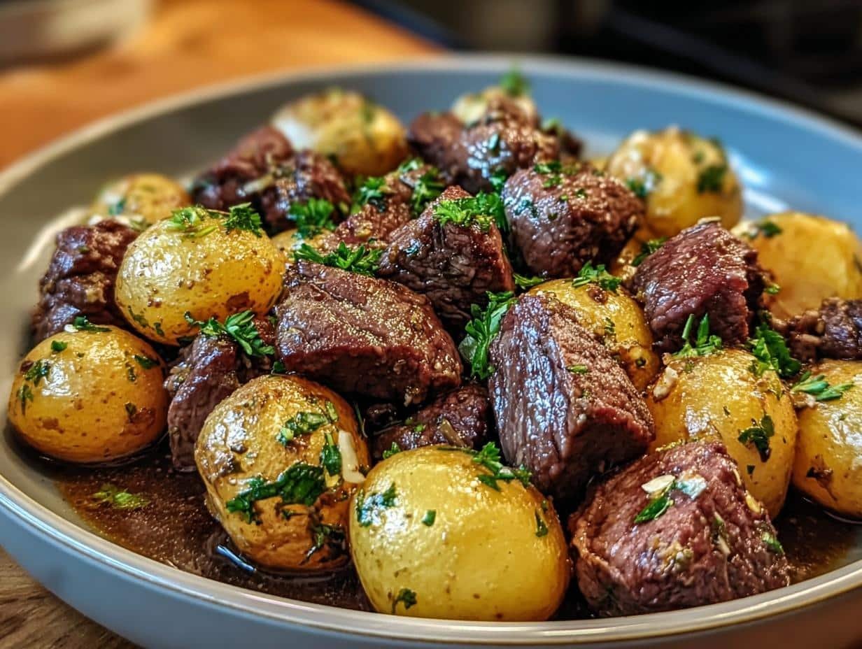 Irresistible Garlic Butter Beef: 1 Simple Dish - Irresistible Garlic Butter Beef - additional detail