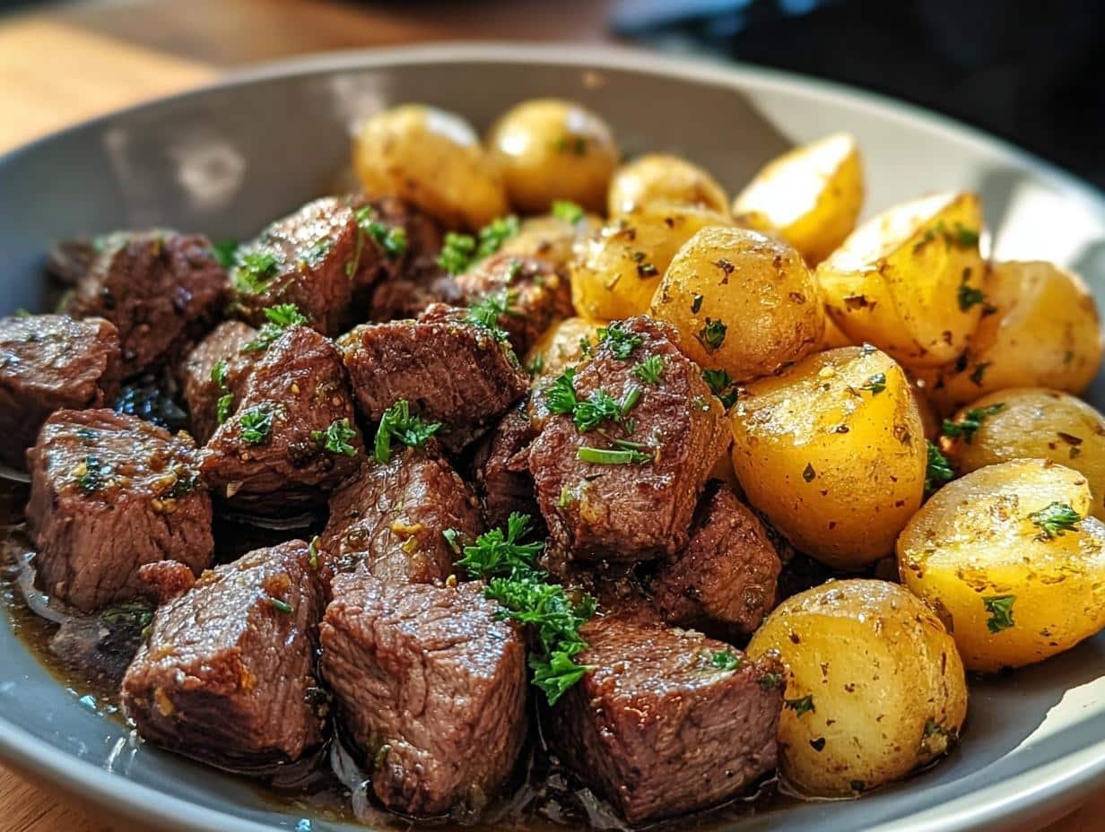 Irresistible Garlic Butter Beef: 1 Simple Dish - Irresistible Garlic Butter Beef - main visual representation