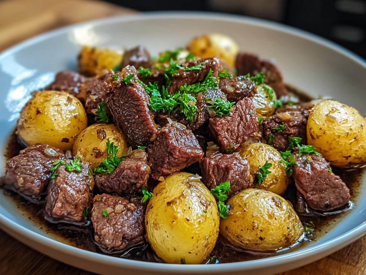 Irresistible Garlic Butter Beef