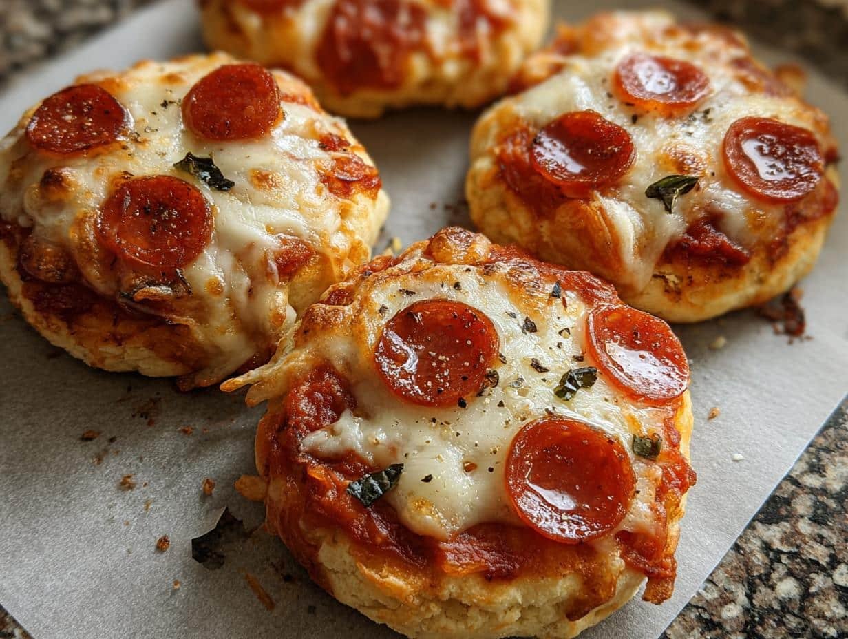 Mini Biscuit Pizzas: 10-Minute Delight - Mini Biscuit Pizzas - additional detail