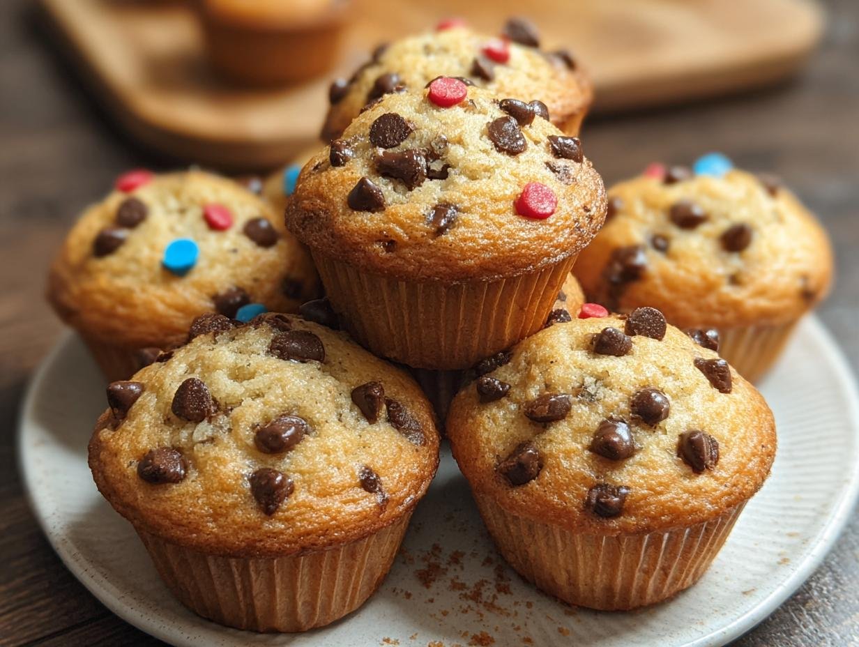 Mini Chocolate Chip Muffins: 12 Amazing Bites - Mini Chocolate Chip Muffins - additional detail