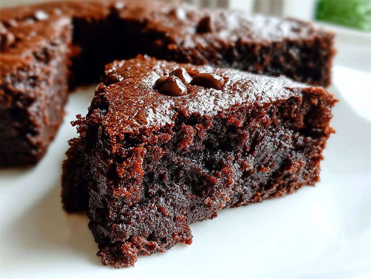 Moist Rich Zucchini Brownies