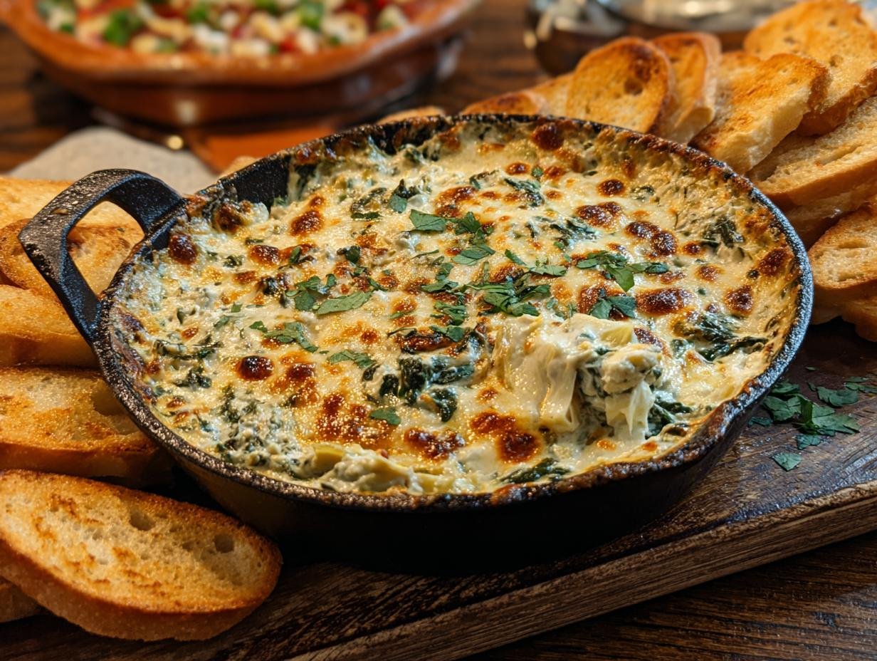 Amazing Olive Garden Spinach Artichoke Dip - Olive Garden Spinach Artichoke - additional detail