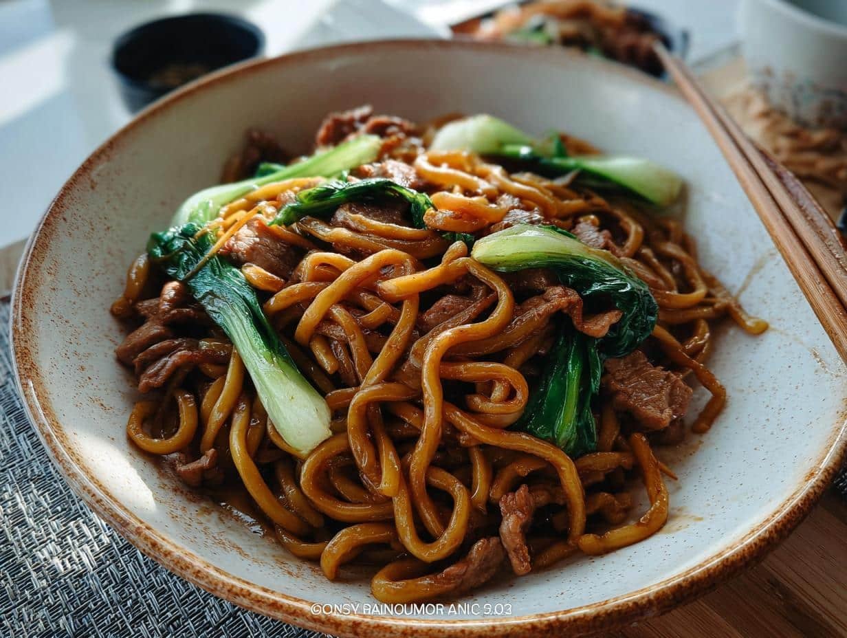 Shanghai Fried Noodles