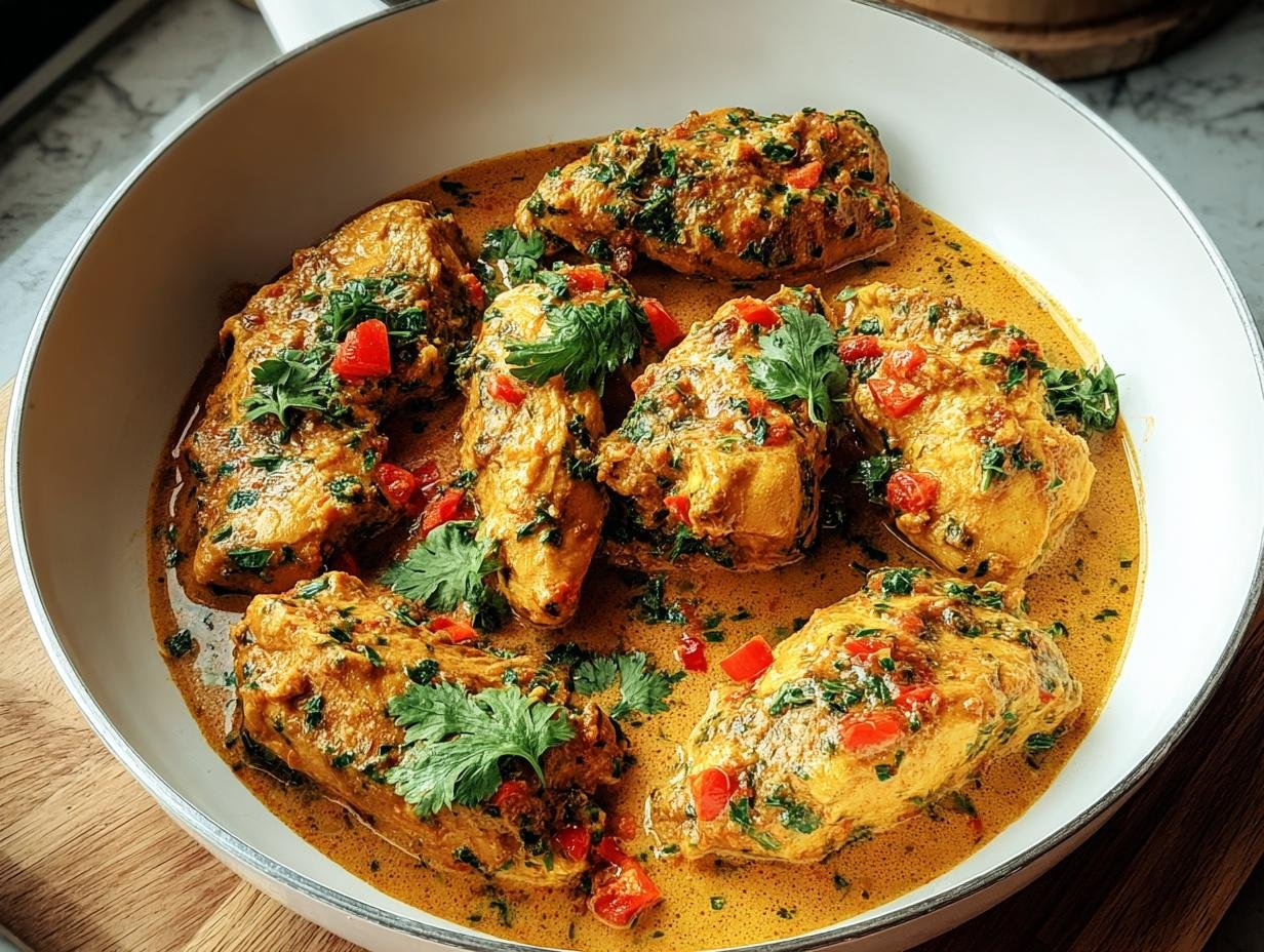 Spicy Brazilian Coconut Chicken