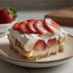 Strawberry Banana Graham Pudding