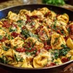 Tuscan Tortellini Skillet: 1 Amazing Dinner 3 Tuscan Tortellini Skillet Dinner