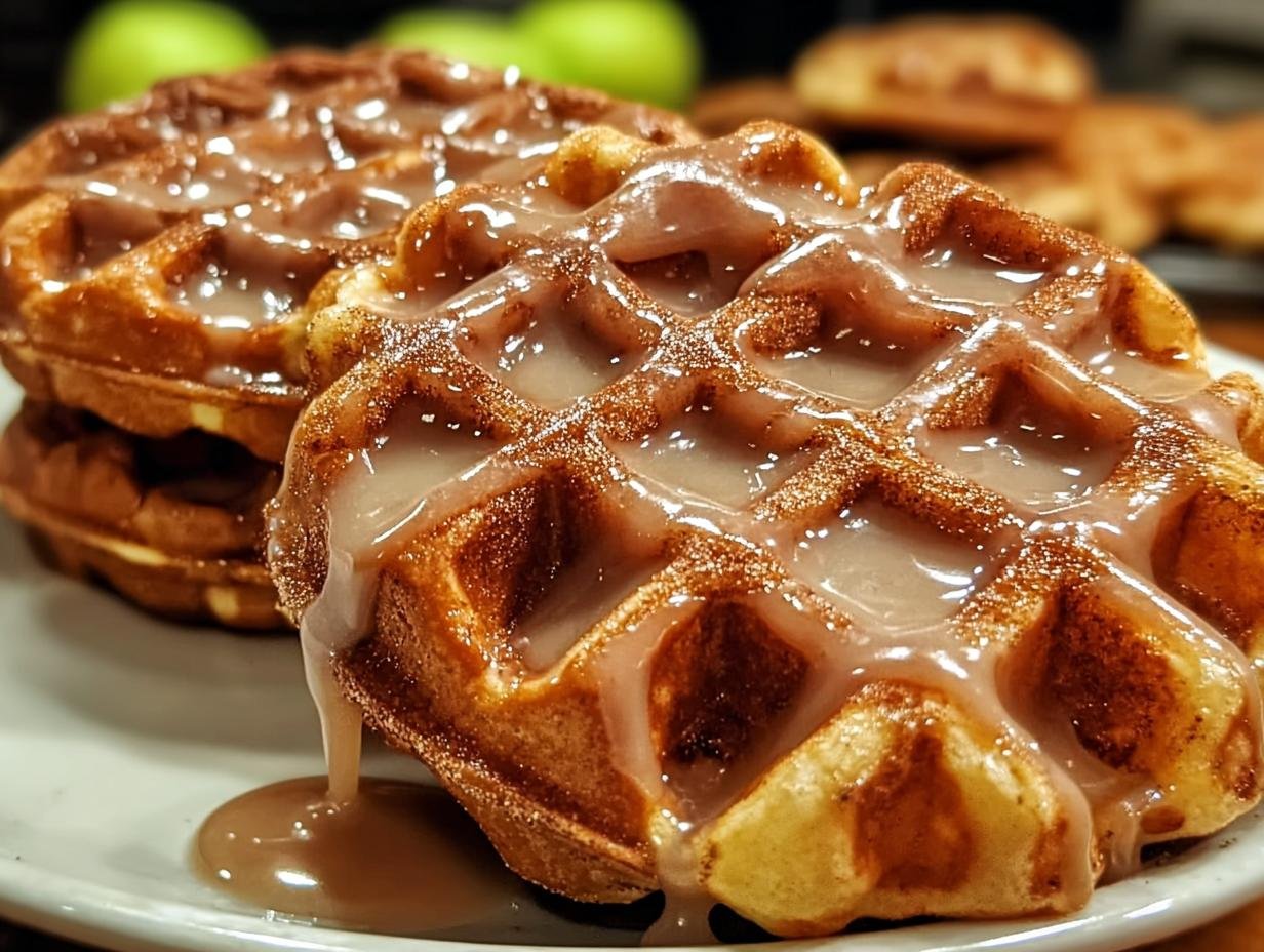 Apple Fritter Waffle Donuts: 1 Amazing Hybrid Treat 1 Apple Fritter Waffle Donuts: 1 Amazing Hybrid Treat - Apple Fritter Waffle Donuts - main visual representation