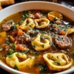 Autumn Tortellini Soup Sausage