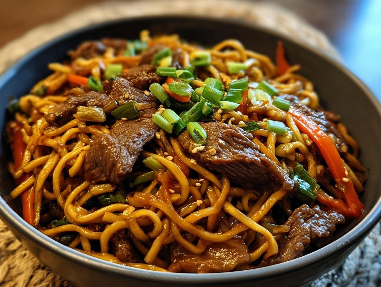 Amazing Beef Mein: 30-Min Flavorful Dinner 2 Amazing Beef Mein: 30-Min Flavorful Dinner - Beef Mein - additional detail
