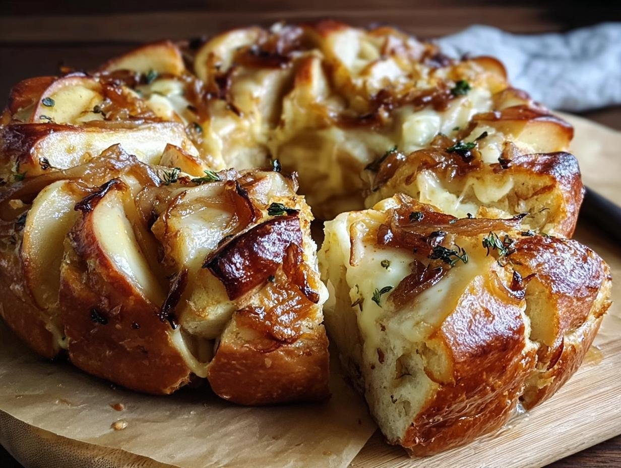 Brie Pull Apart Bread: 1 Amazing Recipe - Brie Pull Apart Bread - additional detail