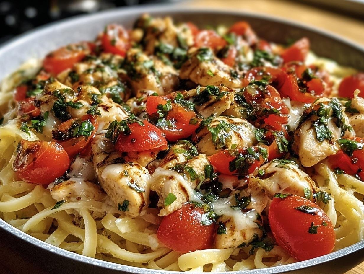 Bruschetta Chicken Pasta: 7 Secrets Revealed - Bruschetta Chicken Pasta - additional detail