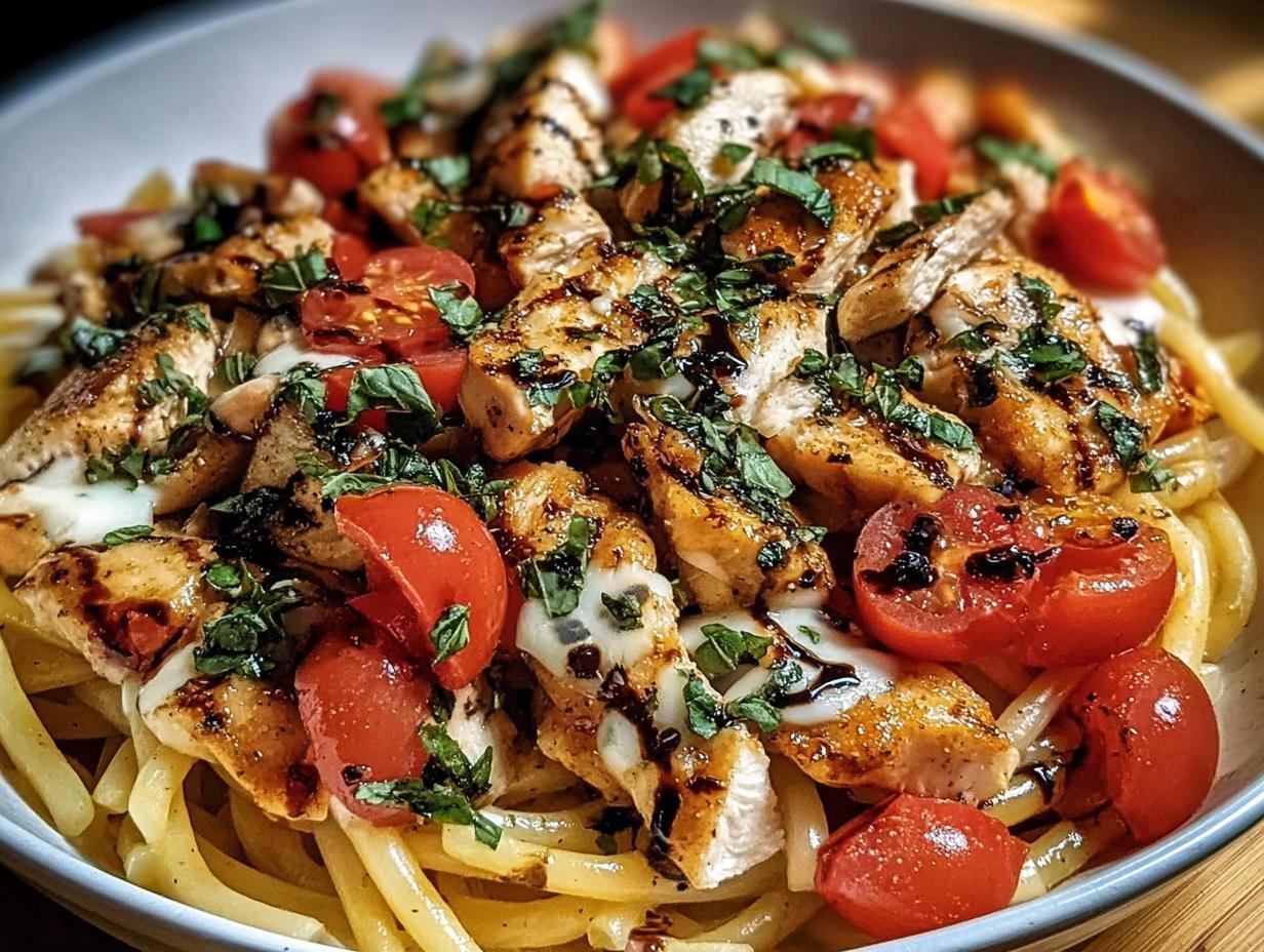 Bruschetta Chicken Pasta