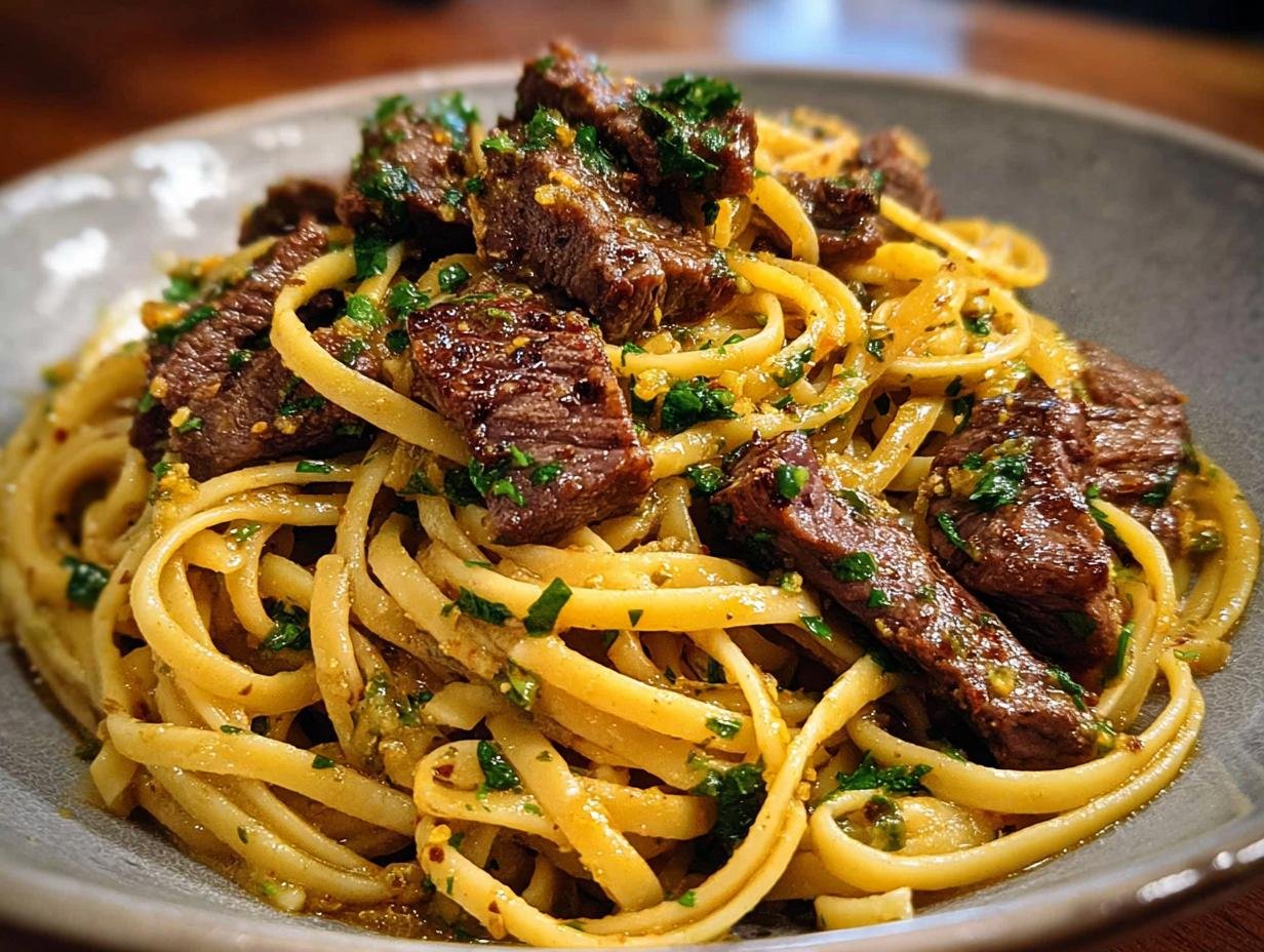Cajun Garlic Butter Linguine