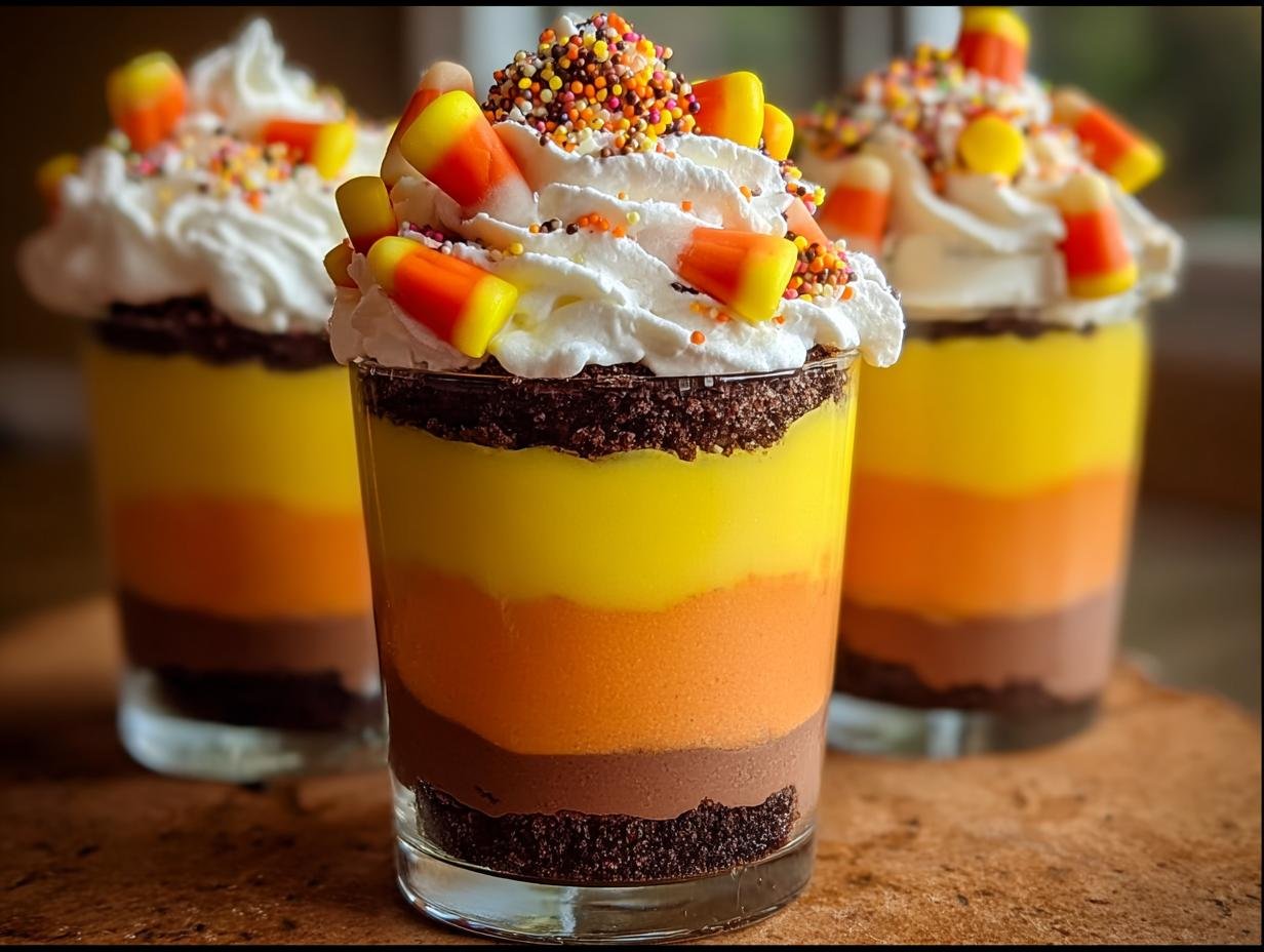 Candy Corn Parfaits