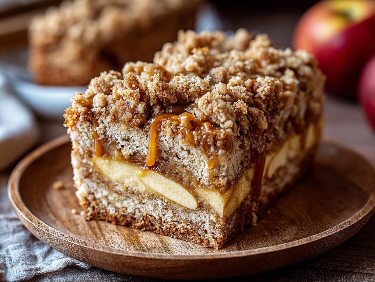 Caramel Apple Crumble Bread ingredients and preparation