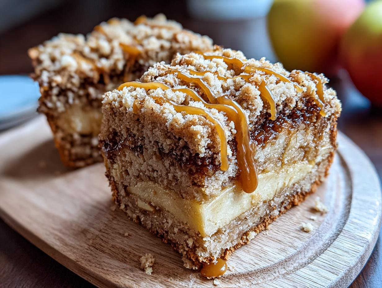 Caramel Apple Crumble Bread
