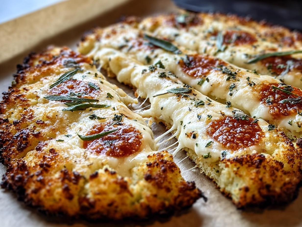 Cauliflower Pizza Crust For