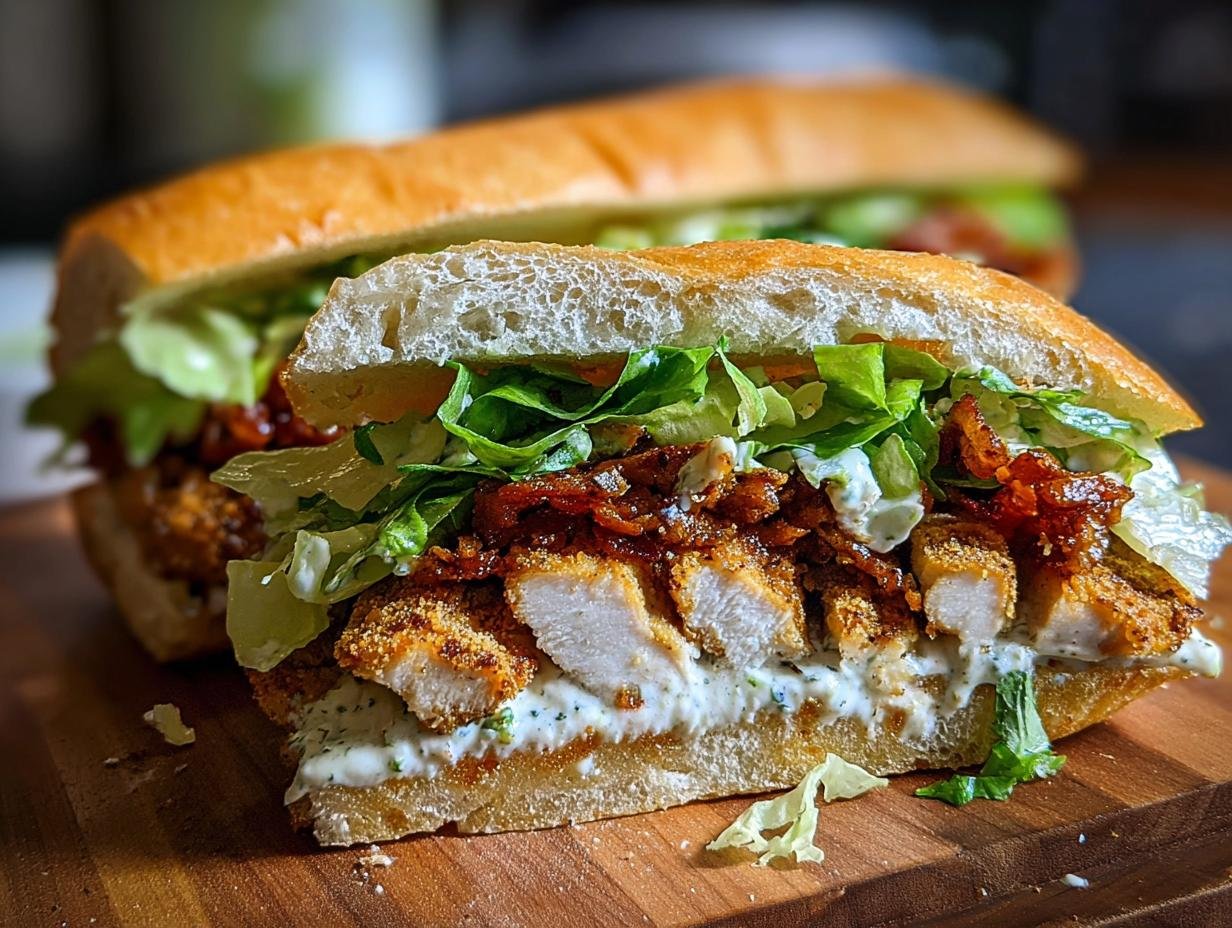 Chicken Caesar Sandwich Lunch