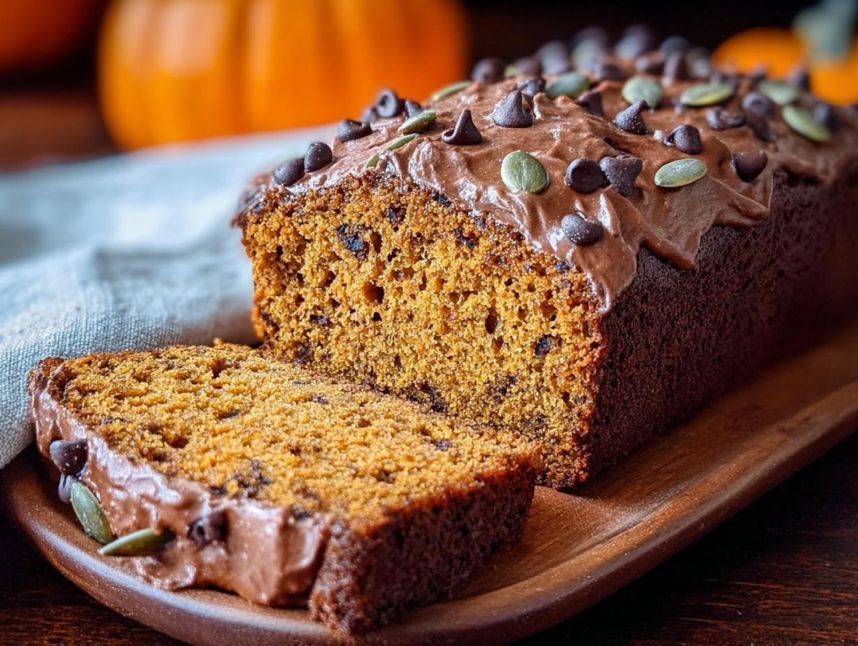 Chocolate Pumpkin Bread Delight: 1 Loaf - Chocolate Pumpkin Bread Delight - additional detail