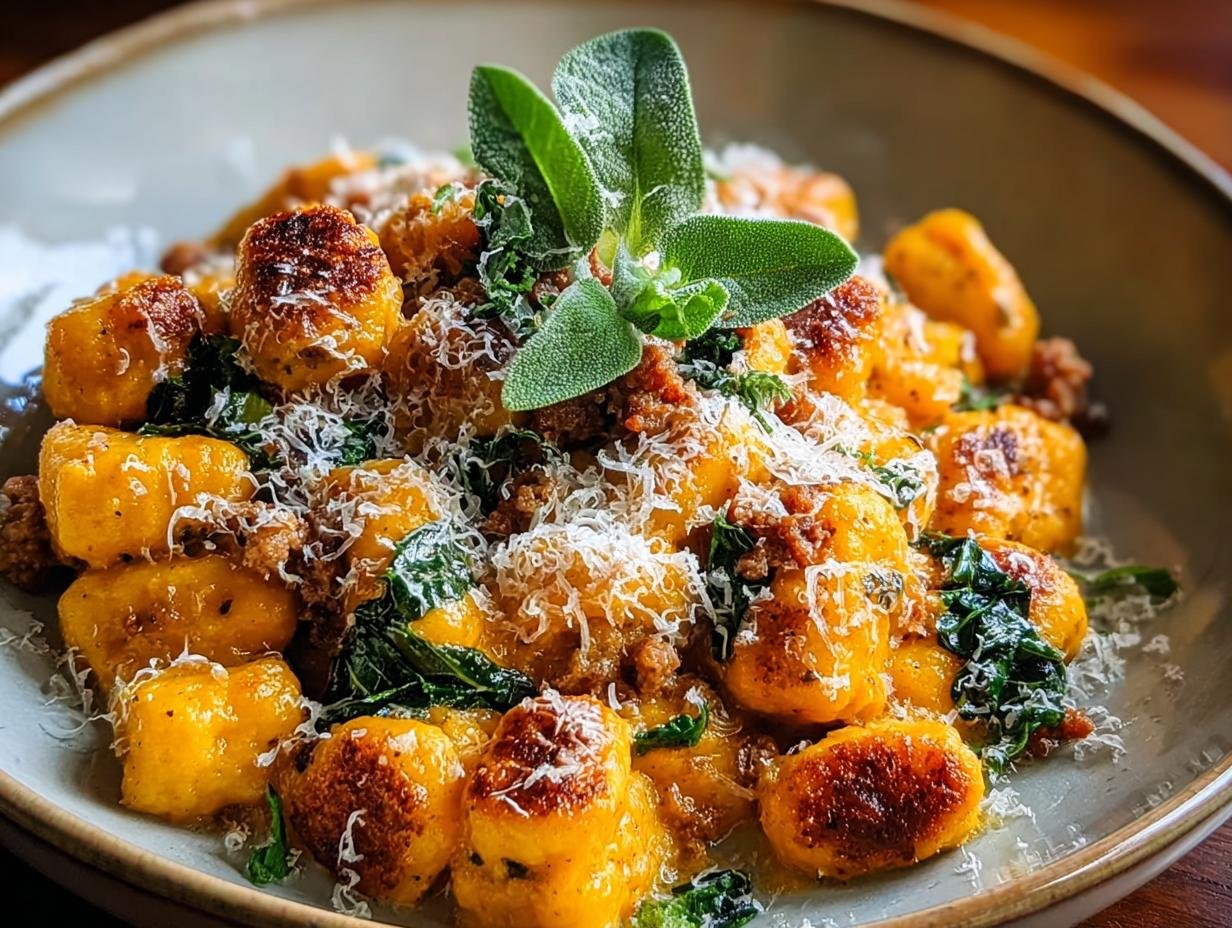 Unforgettable Creamy Butternut Squash Gnocchi 2 Unforgettable Creamy Butternut Squash Gnocchi - Creamy Butternut Squash Gnocchi - additional detail