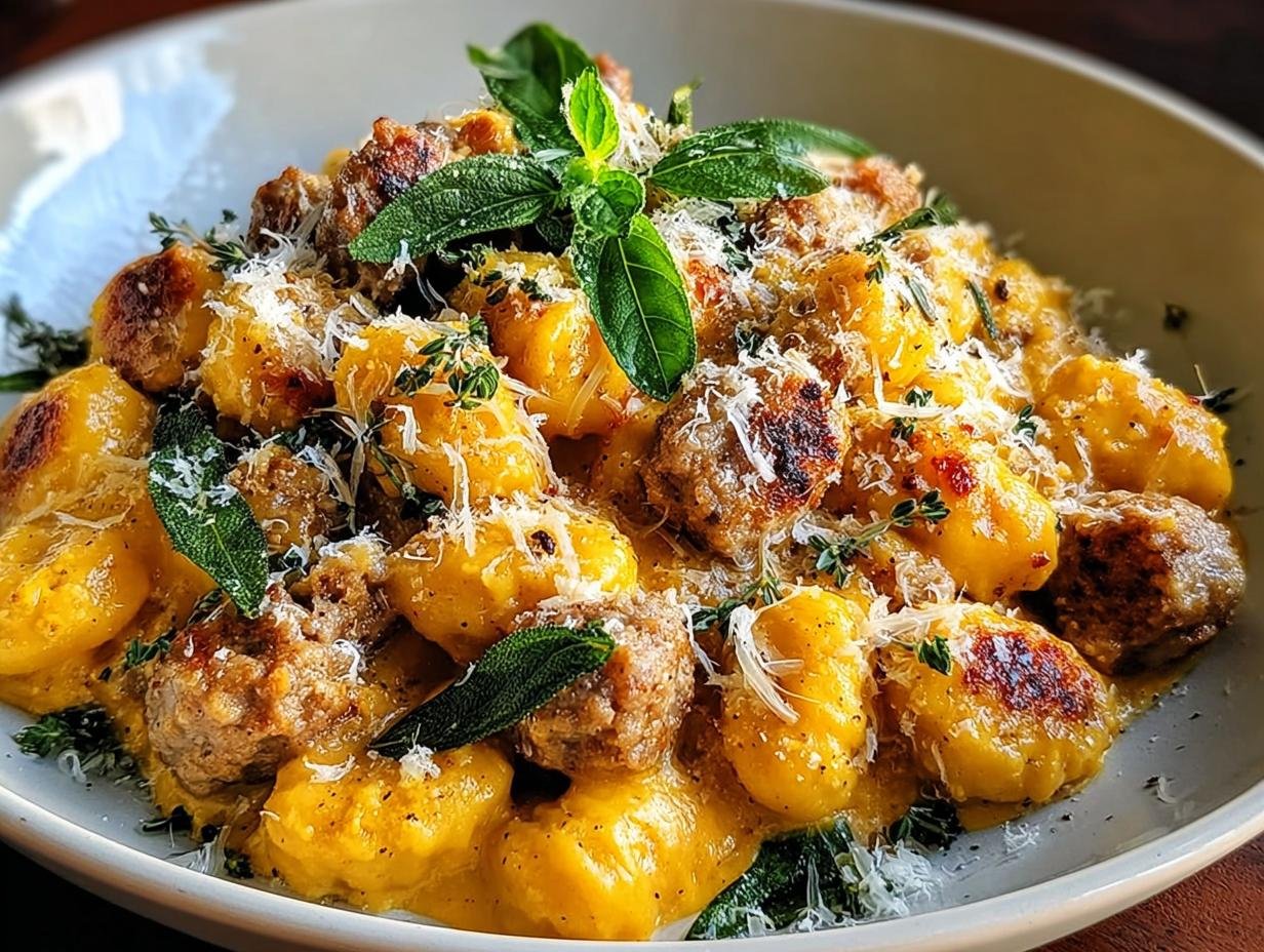 Creamy Butternut Squash Gnocchi