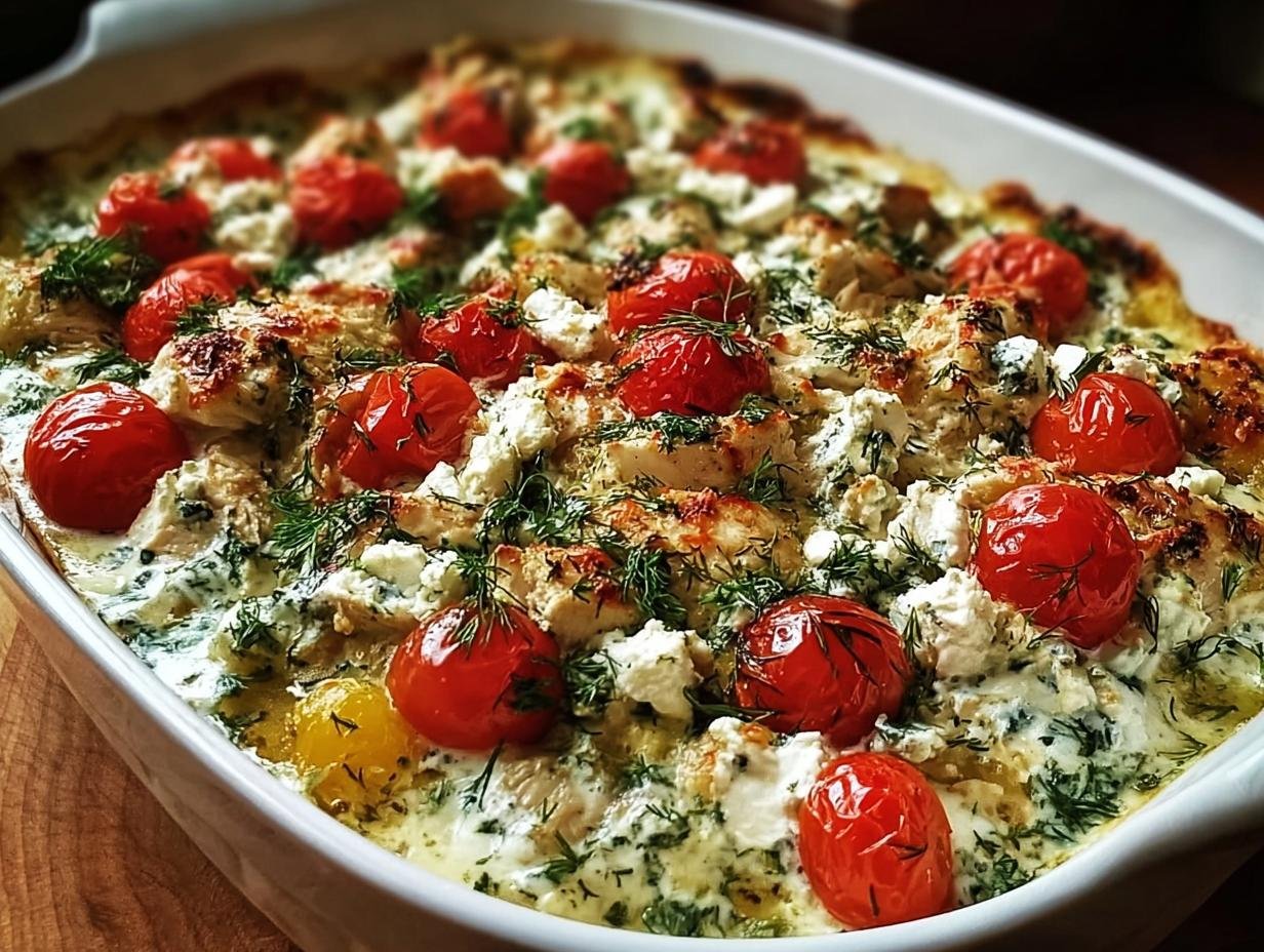 Dump Bake Chicken Tzatziki: Easy 1-Pan Magic 1 Dump Bake Chicken Tzatziki: Easy 1-Pan Magic - Dump Bake Chicken Tzatziki - additional detail