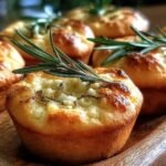 Garlic Rosemary Focaccia Muffins: 1 Savory Bake 3 Garlic Rosemary Focaccia Muffins
