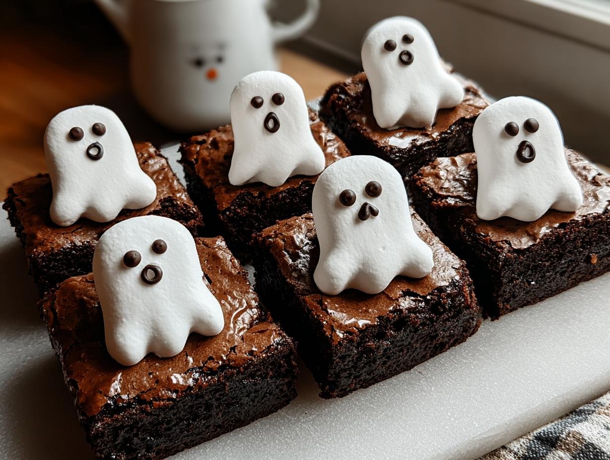 Ghost Brownies
