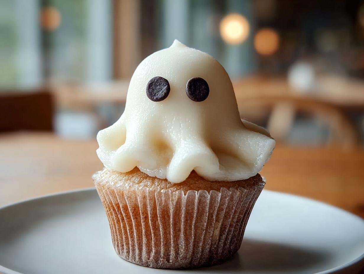 Ghost Cupcakes: 10 Minute Spooky Delights - Ghost Cupcakes - additional detail