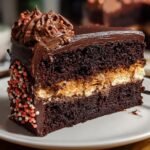 Halloween Chocolate Delight Cake