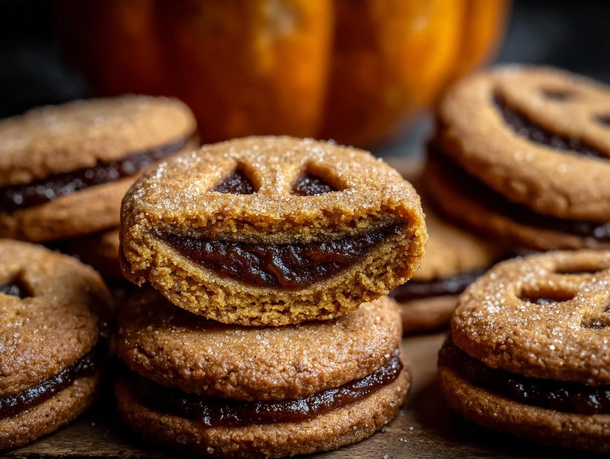 Halloween Date Filled Cookies: Delicious Spooky Treats - Halloween Date Filled Cookies - main visual representation